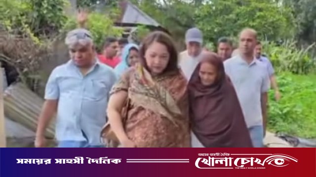 বায়তুল আমান রেললাইন এলাকার জলাবদ্ধতা নিরসন কার্যক্রম পরিদর্শন করলেন এমপি নায়াব ইউসুফ