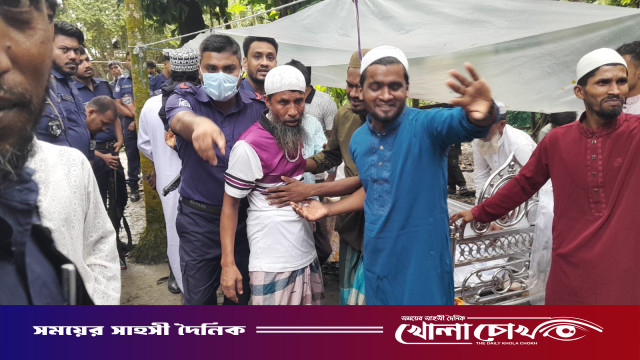 জিয়ানগরে মায়ের জানাজায় অংশ নিতে হত্যা মামলার আসামির প্যারোলে মুক্তি