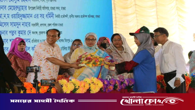 মাগুরায় বুজরুক শ্রীকুন্ডী মহাবিদ্যালয়ে বর্ণাঢ্য আয়োজনে নবীনবরণ ও বৃক্ষরোপণ কর্মসূচি