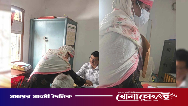 সাধারণ সেবাগ্রহীতার বেশে ভূমি অফিসে ঢাকার ডিসি ফরিদা খানম