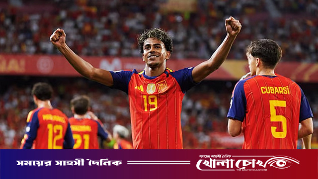 ইয়ামাল ঝড়ে ক্রোয়েশিয়াকে বড় ব্যবধানে হারাল স্পেন