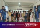 কুষ্টিয়ার দৌলতপুরে পুলিশের বিশেষ অভিযান: হত্যা মামলার আসামিসহ গ্রেপ্তার ১৮, মাদক ও মোটরসাইকেল জব্দ
