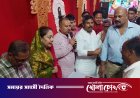 নীলটুলী সার্বজনীন দুর্গাপূজা মন্দির পরিদর্শন করলেন চৌধুরী নায়াব ইউসুফ