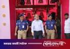 ফরিদপুরে পূজামণ্ডপের নিরাপত্তা ব্যবস্থা পরিদর্শন করলেন অতিরিক্ত আইজিপি