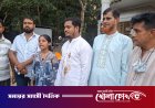 বাবার জন্য ভোট চাইল ছোট্ট জান্নাতুল: মেয়েকে সঙ্গে নিয়ে মাঠে চেয়ারম্যান প্রার্থী পারভেজ শেখ