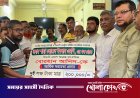 নগরকান্দায় অসুস্থ সাংবাদিক বোরহান আনিসকে শামা ওবায়েদের পক্ষ থেকে আর্থিক সহায়তা
