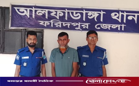 আলফাডাঙ্গায় আলোচিত চাচা-ভাতিজা হত্যা মামলার আসামি উকিল শেখ ঢাকায় গ্রেপ্তার