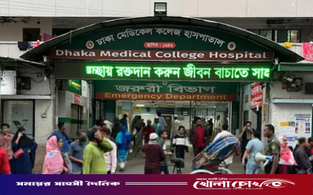 ঢামেক হাসপাতালের বাথরুম থেকে তরুণীর ঝুলন্ত মরদেহ উদ্ধার