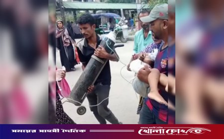 ট্রলি পেতে টাকা দাবির অভিযোগ: ফরিদপুর মেডিকেলে সময়মতো চিকিৎসা না পেয়ে শিশুর মৃত্যু