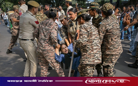 দিল্লিতে বিক্ষোভ ঘিরে কড়াকড়ি, বন্ধ মেট্রো স্টেশন ও ইন্টারনেট