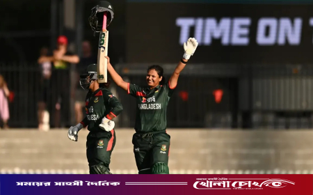 অস্ট্রেলিয়ার বিপক্ষে সর্বোচ্চ সংগ্রহ বাংলাদেশের, সোবহানার সেঞ্চুরি