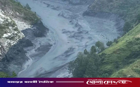 নেপালে ফের আকস্মিক বন্যা, ভেসে গেল ঘরবাড়ি-সেতু
