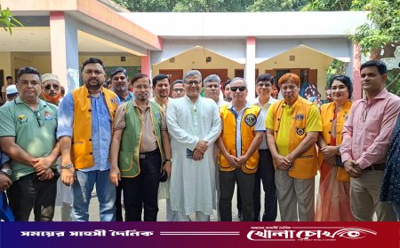ভাঙ্গায় বিনামূল্যে চক্ষু চিকিৎসা ক্যাম্প: সেবা নিলেন দুই সহস্রাধিক রোগী