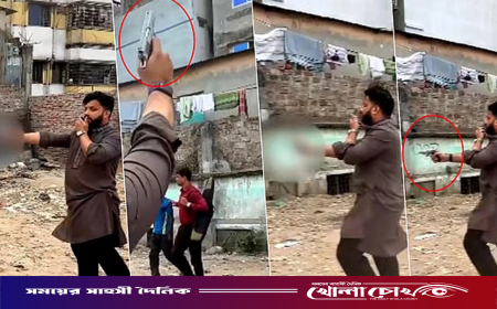 অস্ত্র হাতে মাদকবিরোধী অভিযানে প্রতিমন্ত্রী ইশরাক, তদন্তের নির্দেশ পুলিশের
