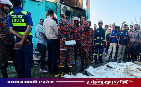 আগুনের লেলিহান শিখায়ও সন্তানকে ছাড়েননি বাবা-মা