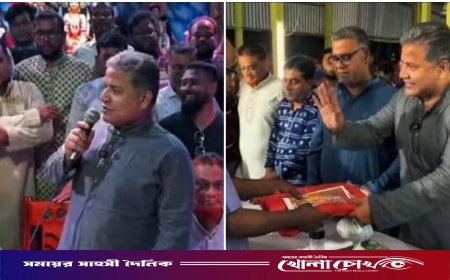চরভদ্রাসনে ১৩টি পূজামণ্ডপ পরিদর্শন ও শুভেচ্ছা বিনিময় করলেন এমপি বাবুল