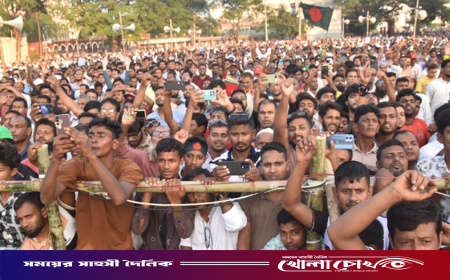 রাজশাহীতে প্রধানমন্ত্রীর জনসভায় ফোন খোয়ালেন ৯ জন