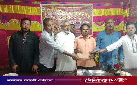 আলফাডাঙ্গায় ১১টি পূজামণ্ডপ পরিদর্শন ও আর্থিক সহায়তা দিলেন মেয়র পদপ্রার্থী মান্নান আব্বাস