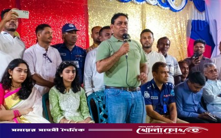 সরকারের উন্নয়ন কাজে ঈর্ষান্বিত হয়ে বিরোধীদল আবোল-তাবোল বলছে: এমপি খোকন তালুকদার