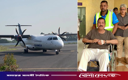 উন্নত চিকিৎসার জন্য ঢাকায় আনা হলো ভূমিমন্ত্রীকে