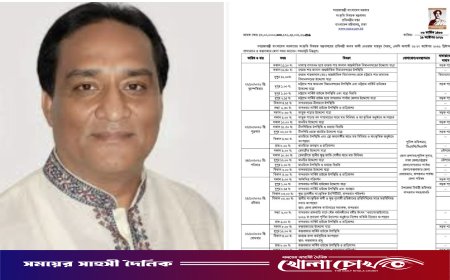 দুই দিনের সরকারি সফরে থানচি আসছেন সংস্কৃতি প্রতিমন্ত্রী আলী নেওয়াজ মাহমুদ খৈয়ম