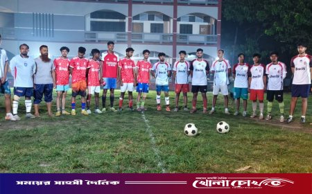 ‘তরুণরা খেলাধুলায় সম্পৃক্ত থাকলে মাদক থেকে দূরে থাকবে’: আলফাডাঙ্গায় মেয়র প্রার্থী হাসিব