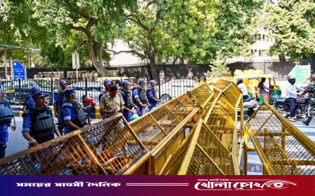 দিল্লিতে আবারও বিক্ষোভ, আটক বেশ কয়েকজন