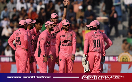 যেকারণে গোলাপি জার্সিতে মাঠে নামল পাকিস্তান
