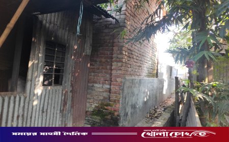 নগরকান্দায় বন্দোবস্তকৃত খাসজমি দখল করে অবৈধ স্থাপনা নির্মাণের অভিযোগ