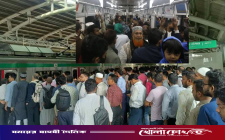মেট্রোরেলে বসার জায়গা চেয়েও পাননি অসুস্থ যাত্রী, স্ট্রোকে মৃত্যু