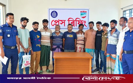 দৌলতপুরে পুলিশের রাতভর বিশেষ অভিযান: মাদক ও জুয়াড়িসহ গ্রেপ্তার ১১