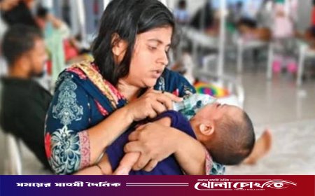 ফরিদপুরে হামের প্রকোপ অব্যাহত: ২৪ ঘণ্টায় নতুন শনাক্ত ৪২, মোট রোগী ৭ হাজারের বেশি