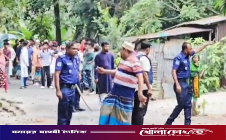 ফরিদপুরের নগরকান্দায় মসজিদে নামাজ পড়াকে কেন্দ্র করে দুই পক্ষের সংঘর্ষ: আহত অন্তত ২০