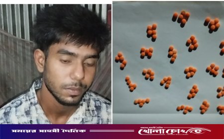 নগরকান্দায় ১৫০ পিস ইয়াবাসহ যুবক আটক
