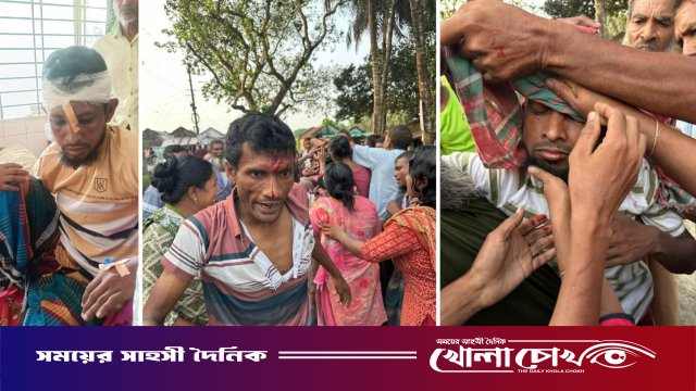 কুষ্টিয়ার দৌলতপুরে পূর্বশত্রুতার জেরে হামলা: দুই ভাইকে কুপিয়ে জখম, টাকা লুট