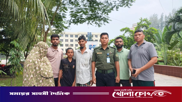 অস্ত্রধারীদের ডেরা থেকে পালাল মাদরাসাছাত্র, নোয়াখালীতে উদ্ধার করলেন আনসার সদস্য