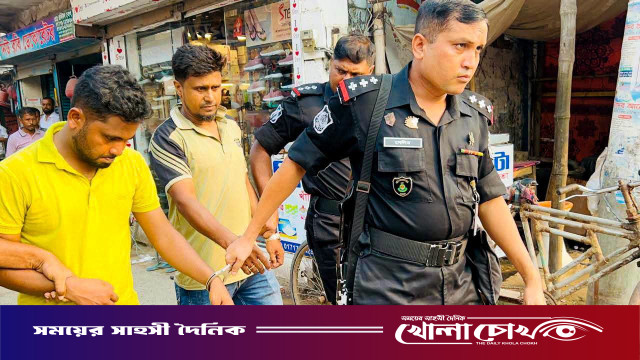 মাদারীপুরে ডাকাতি প্রস্তুতিকালে আন্তঃজেলা ডাকাতচক্রের ৩ জনকে আটক করেছেন এসআরবি