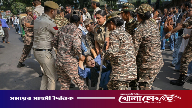 দিল্লিতে বিক্ষোভ ঘিরে কড়াকড়ি, বন্ধ মেট্রো স্টেশন ও ইন্টারনেট