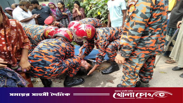 চরভদ্রাসনে মোটরসাইকেল-অটোরিকশা মুখোমুখি সংঘর্ষ, নারীসহ আহত ৪