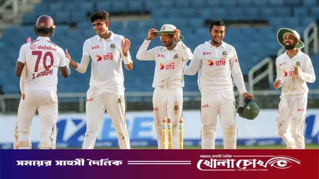 বাংলাদেশ-ওয়েস্ট ইন্ডিজ টেস্ট সিরিজের সূচিতে পরিবর্তন