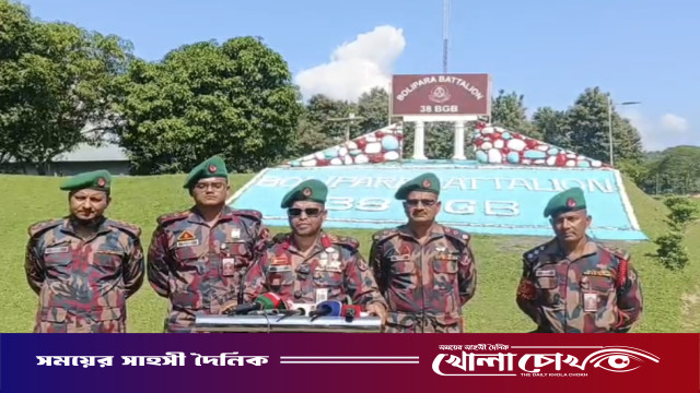 সীমান্ত সুরক্ষা, অপরাধ দমন ও মানবিক তৎপরতায় ৩৮ বিজিবির অনন্য সাফল্য