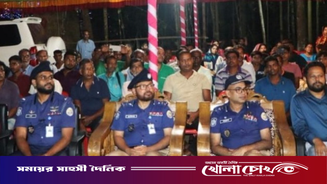পিরোজপুরে দুর্গাপূজার নিরাপত্তা প্রস্তুতি পরিদর্শন করলেন বরিশাল রেঞ্জের ডিআইজি
