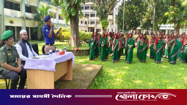 আলফাডাঙ্গায় দুর্গাপূজা ঘিরে নিরাপত্তা জোরদার: ৪৩ মণ্ডপে মোতায়েন ২৭০ আনসার সদস্য