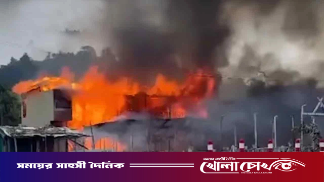 কক্সবাজারে রিসোর্টে আগুন, ৫ জনের মরদেহ উদ্ধার
