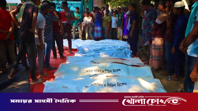 নাটোরে সড়ক দুর্ঘটনায় নিহত ১৪: পরিচয় মিলল ১০ জনের, তদন্ত কমিটি গঠন