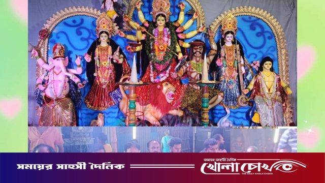চরভদ্রাসনে পূজামণ্ডপ পরিদর্শনে সাংবাদিকরা: বিন্দুডাঙ্গীতে মাদক নিয়ে হট্টগোল, সতর্কবার্তা পুলিশের