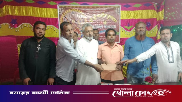 আলফাডাঙ্গায় ১১টি পূজামণ্ডপ পরিদর্শন ও আর্থিক সহায়তা দিলেন মেয়র পদপ্রার্থী মান্নান আব্বাস