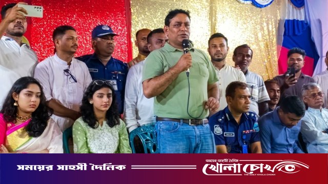 সরকারের উন্নয়ন কাজে ঈর্ষান্বিত হয়ে বিরোধীদল আবোল-তাবোল বলছে: এমপি খোকন তালুকদার
