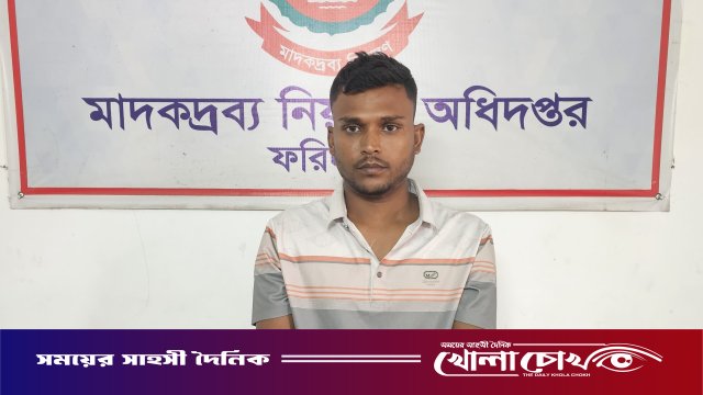 নগরকান্দায় অভিনব কায়দায় পাচারের সময় ৩ হাজার ৯২০ পিস ইয়াবাসহ আটক ১