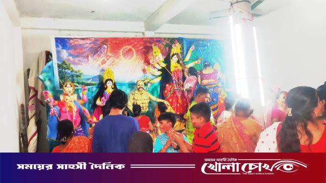 নগরকান্দায় ৬৩টি মণ্ডপে নির্বিঘ্নে দুর্গাপূজা সম্পন্ন, শান্তিপূর্ণভাবে প্রতিমা বিসর্জন
